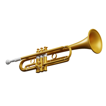 Trumpet  3D Icon