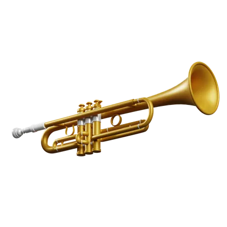 Trumpet  3D Icon