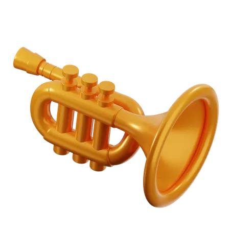 Trumpet  3D Icon