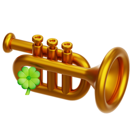 Trumpet  3D Icon