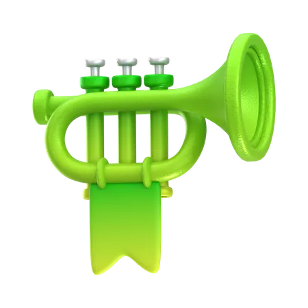 Trumpet  3D Icon