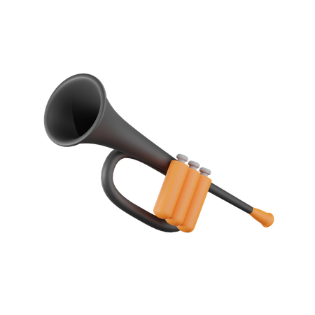 Trumpet  3D Icon