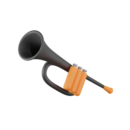 Trumpet  3D Icon