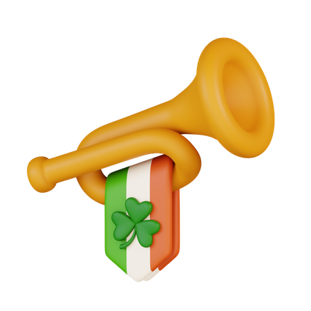 Trumpet  3D Icon