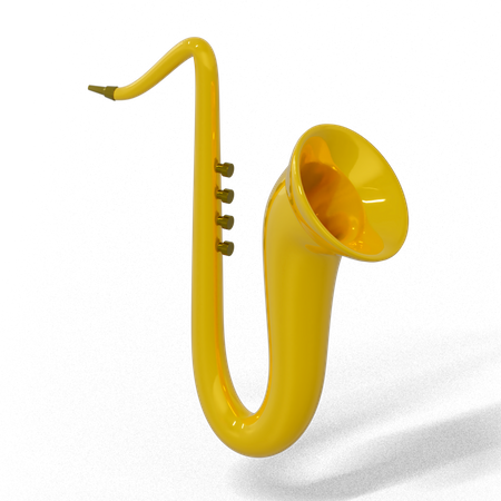 Trumpet  3D Icon