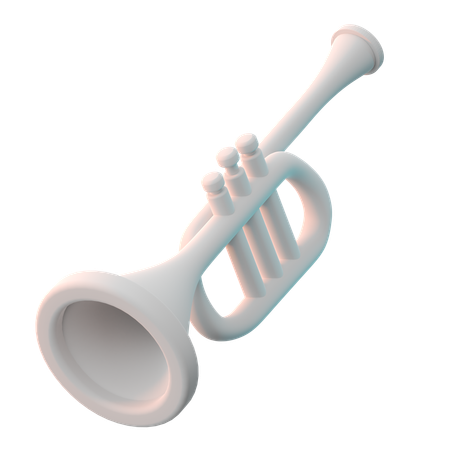 Trumpet  3D Icon