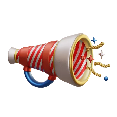 Trumpet  3D Icon