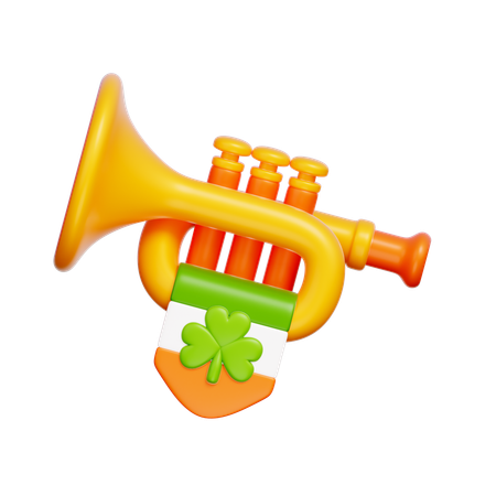 Trumpet  3D Icon