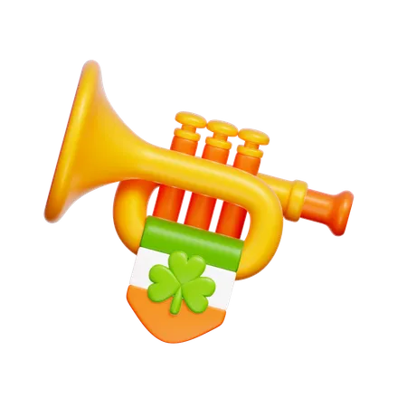 Trumpet  3D Icon