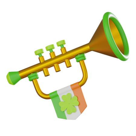 Trumpet  3D Icon