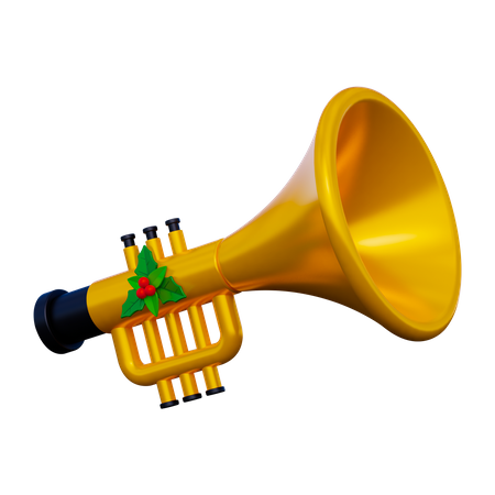 Trumpet  3D Icon