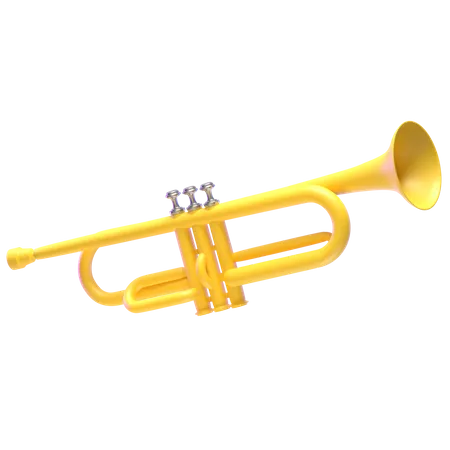 Trumpet  3D Icon