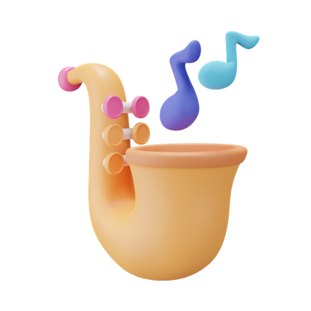 Trumpet  3D Icon