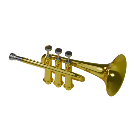 Trumpet  3D Icon