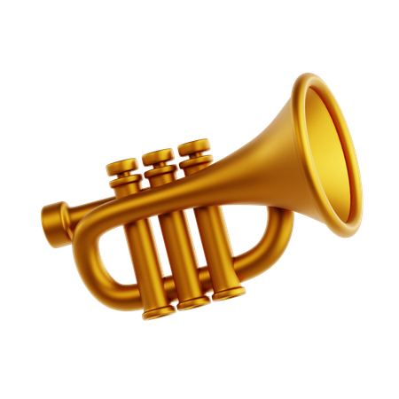 Trumpet  3D Icon