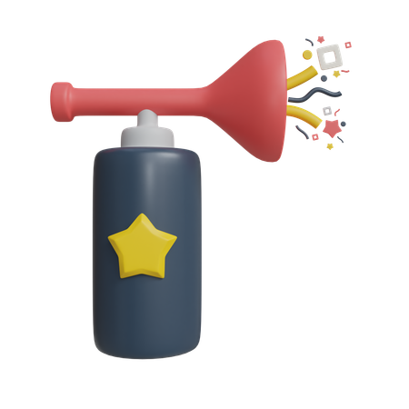 Trumpet  3D Icon