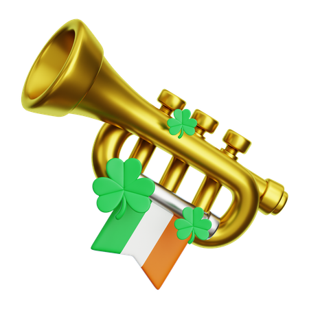 Trumpet  3D Icon