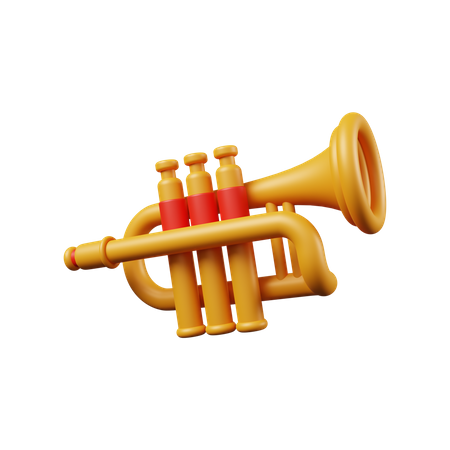 Trumpet  3D Icon