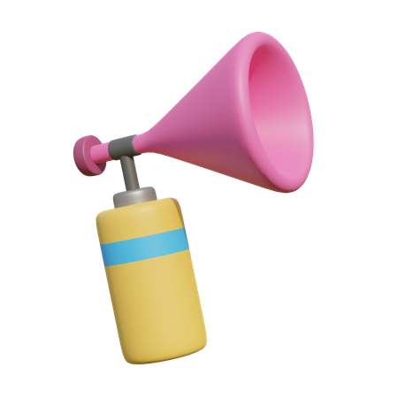 Trumpet  3D Icon