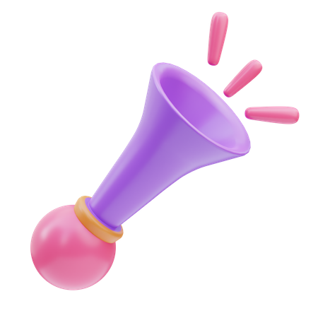 Trumpet  3D Icon