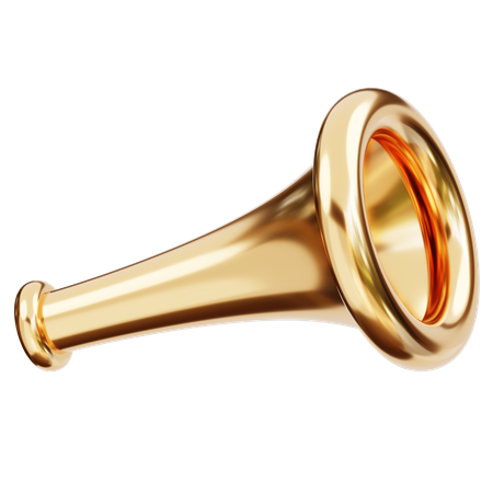 Trumpet  3D Icon