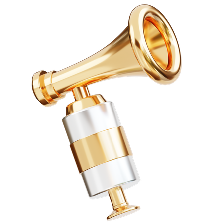 Trumpet  3D Icon