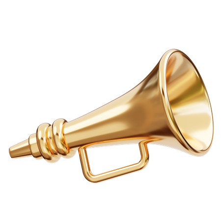 Trumpet  3D Icon