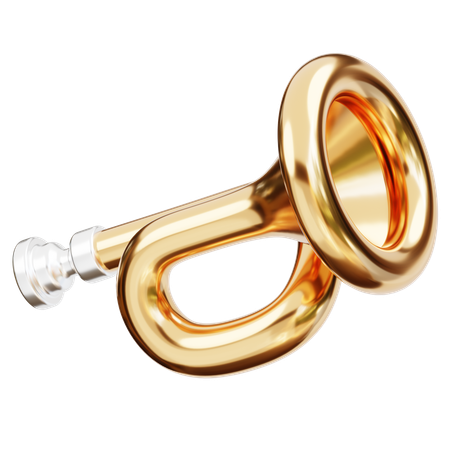 Trumpet  3D Icon