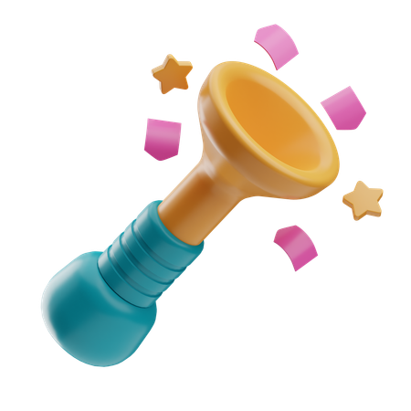 Trumpet  3D Icon