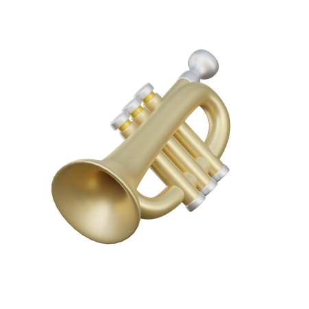 Trumpet  3D Icon