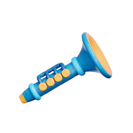Trumpet  3D Icon