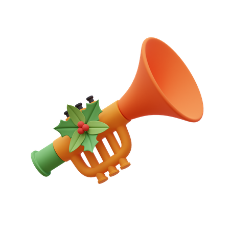 Trumpet  3D Illustration