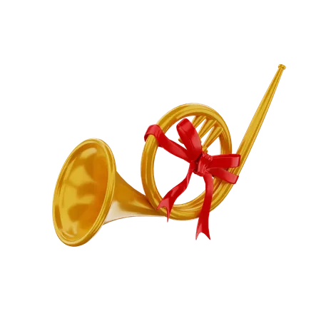 Trumpet  3D Illustration