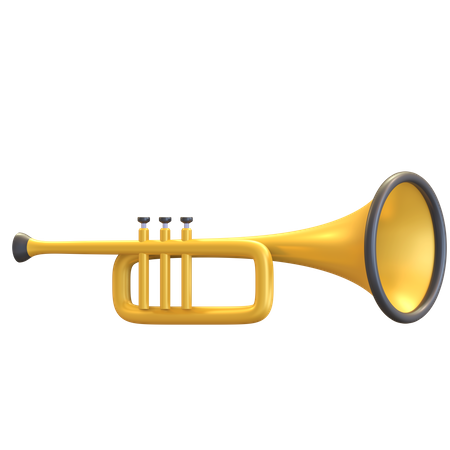 Trumpet  3D Illustration