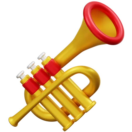 Trumpet 3D Icon