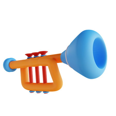 Trumpet Toy  3D Icon