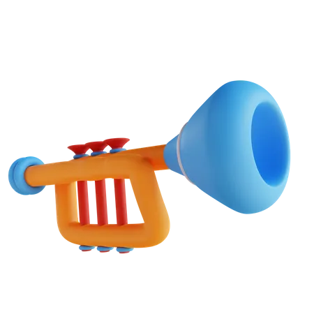 Trumpet Toy  3D Icon