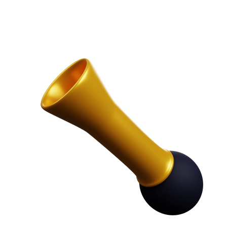 Trumpethorn 3D Illustration