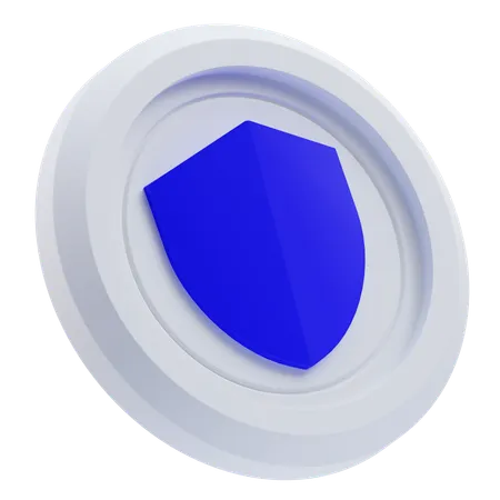 Trust Wallet Token Cryptocurrency  3D Icon