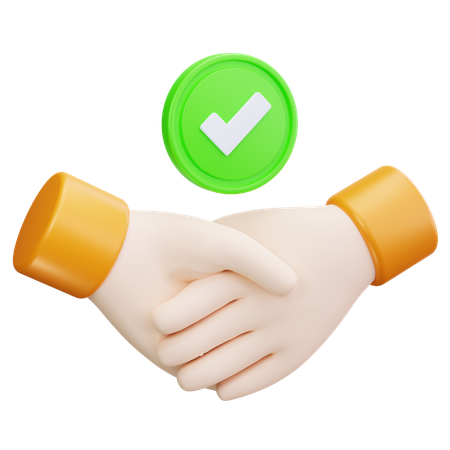 Trusted Deal  3D Icon