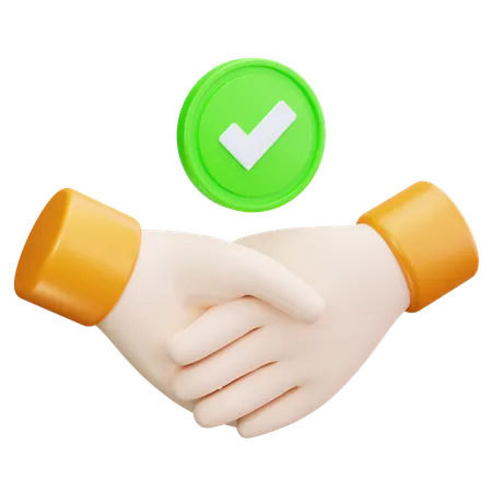 Trusted Deal  3D Icon