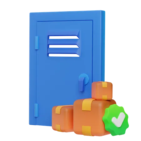 Trusted delivery  3D Icon