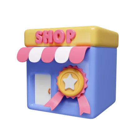 Trusted Shop  3D Icon