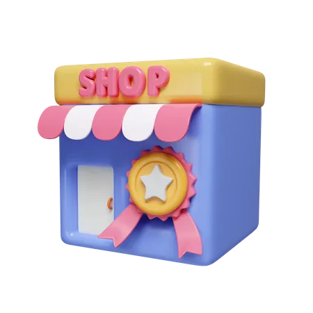 Trusted Shop  3D Icon