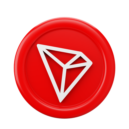 Moeda tron trx  3D Icon