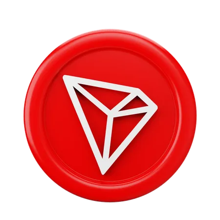 Moeda tron trx  3D Icon