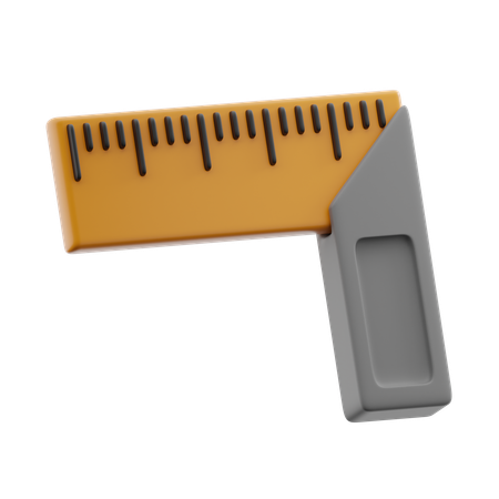 Try Square Tool  3D Icon