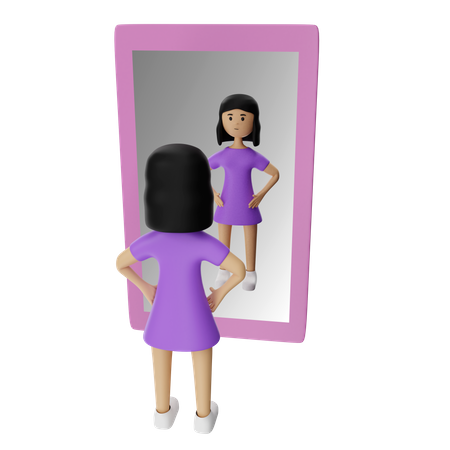 Trying On Clothes  3D Icon
