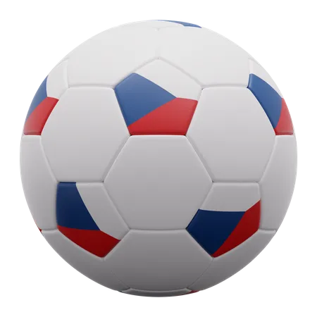 Tschechische Republik Ball  3D Icon