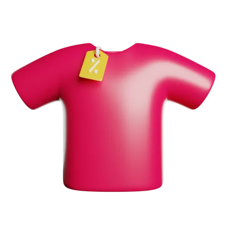 Tshirt Fashion Clothes 3D Icon
